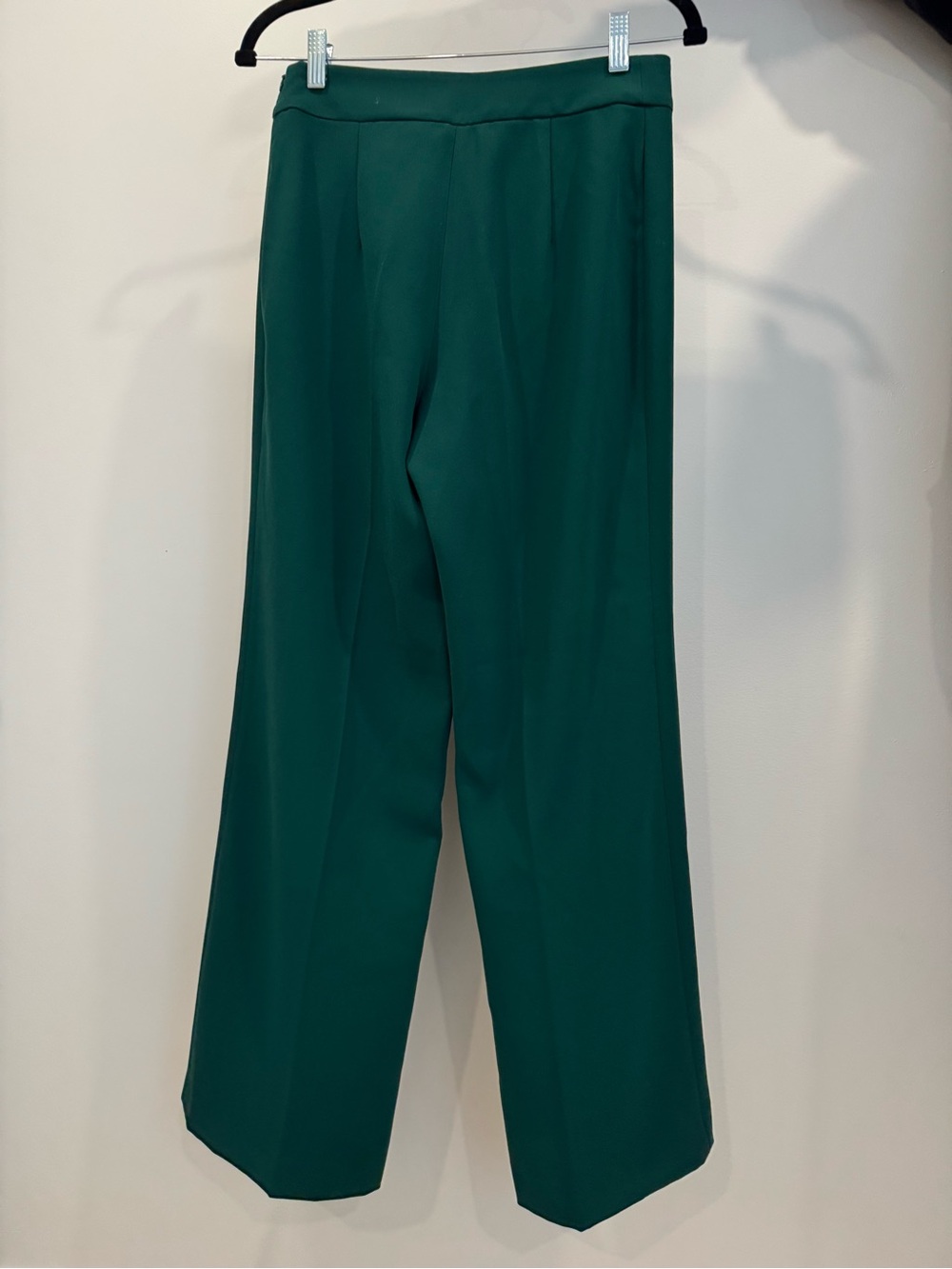 ZARA Wide-Leg Green Dress Pants